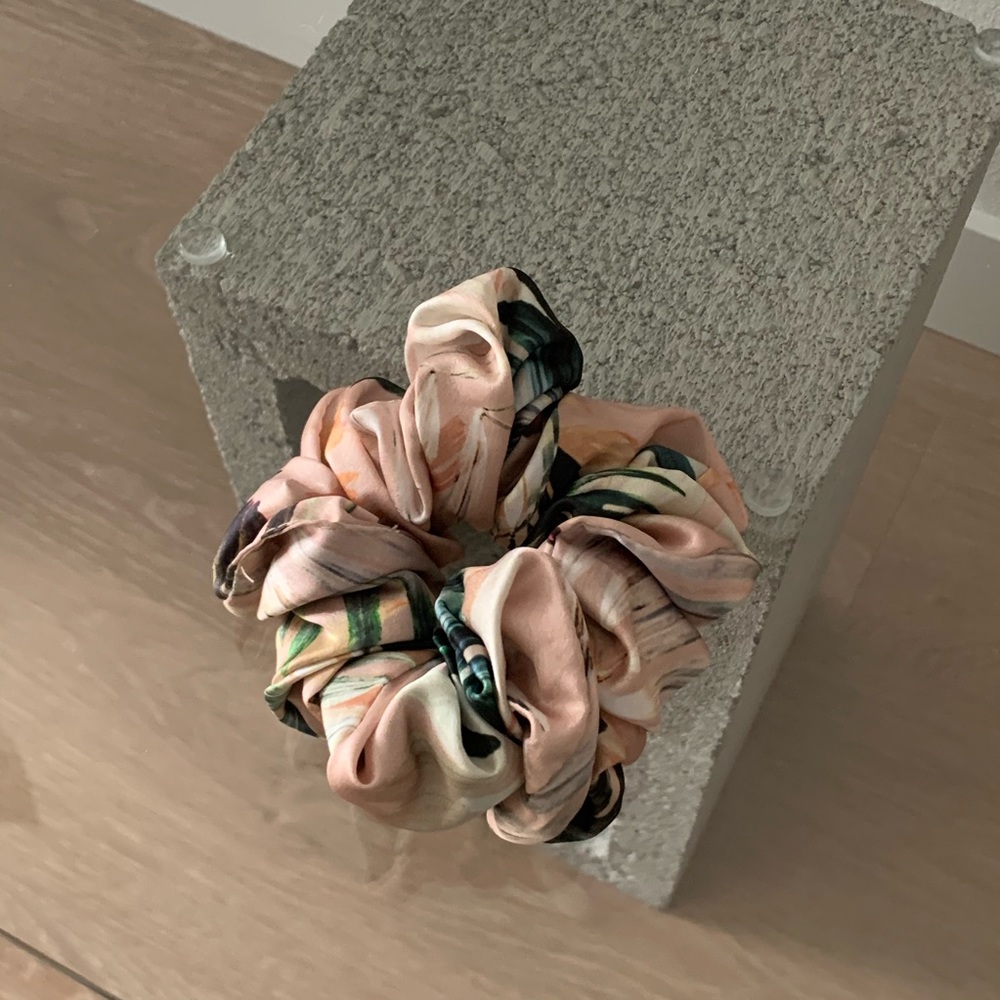 Anthropologie Silk Scrunchie